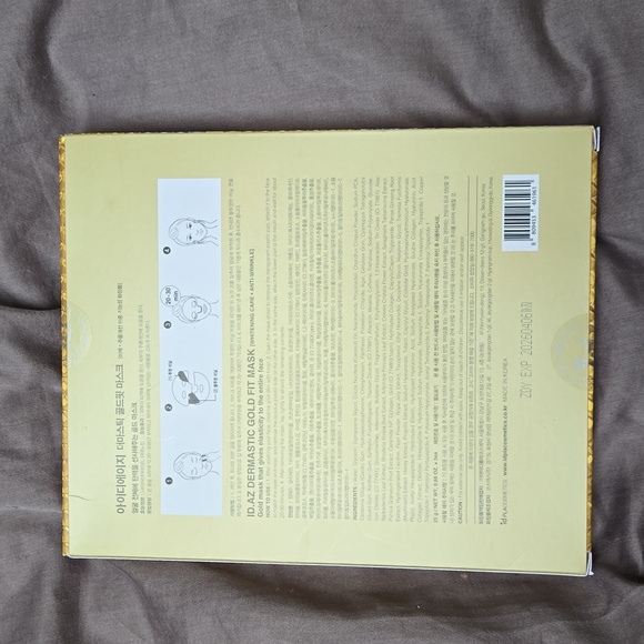 ID AZ Dermastic Gold Fit Mask 25g x 3ea NEW/ UNOPENED BOX - Picture 2 of 4